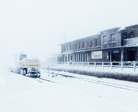 Winter in Harz Mountains